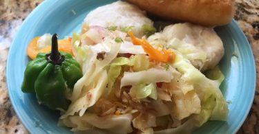 Jamaican Cabbage and Saltfish Recipe